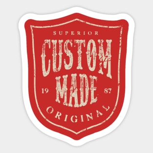 Custom Made varsity Original Sticker